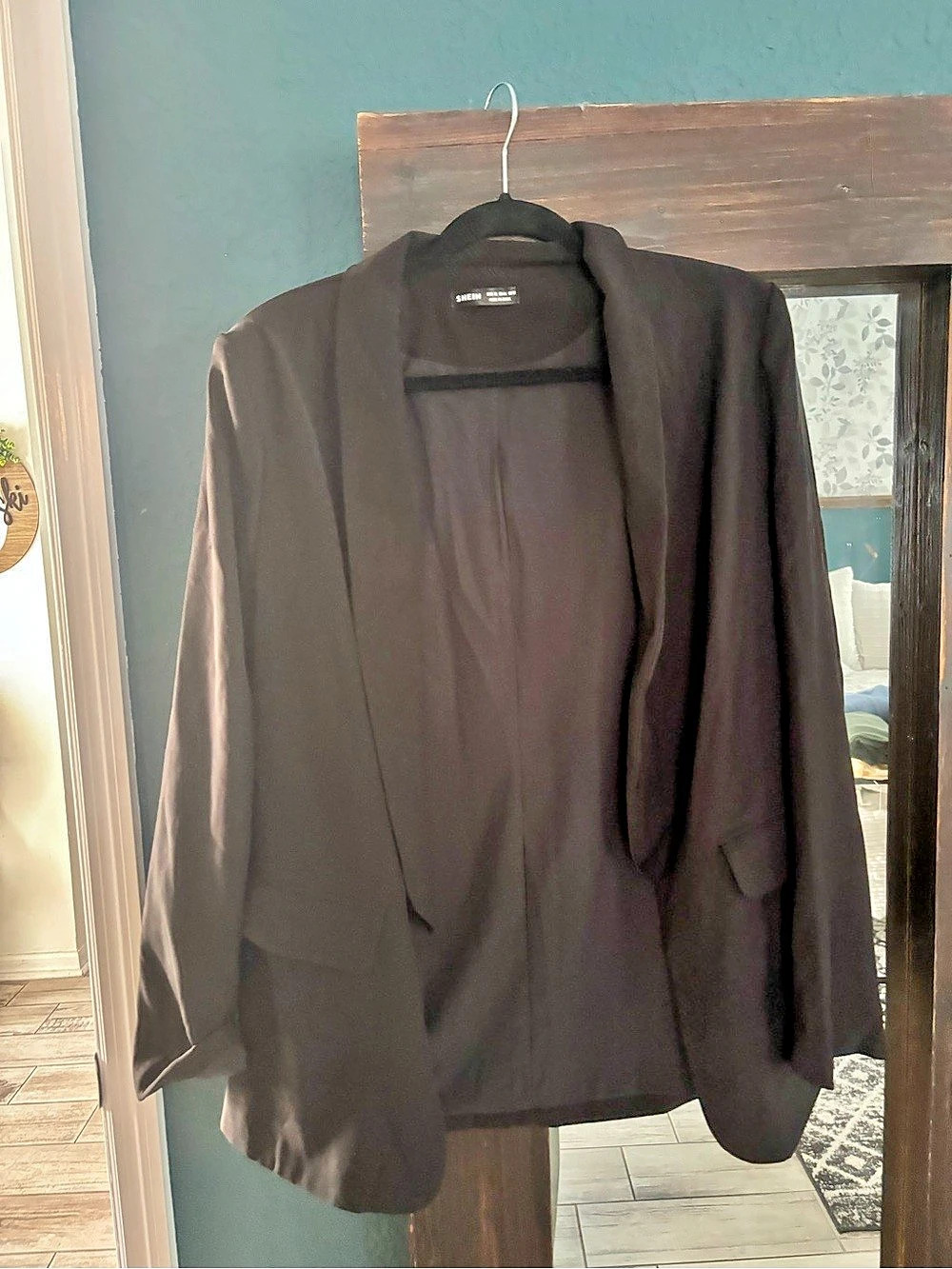 SHEIN Black Blazer Size 2XL Like New
